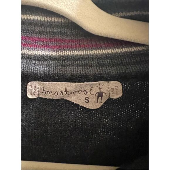 ✨Smartwool 100% Merino Wool Cable Knit Fisherman Knit Ski Gorpcore Sz S Sweater✨ - Picture 8 of 11